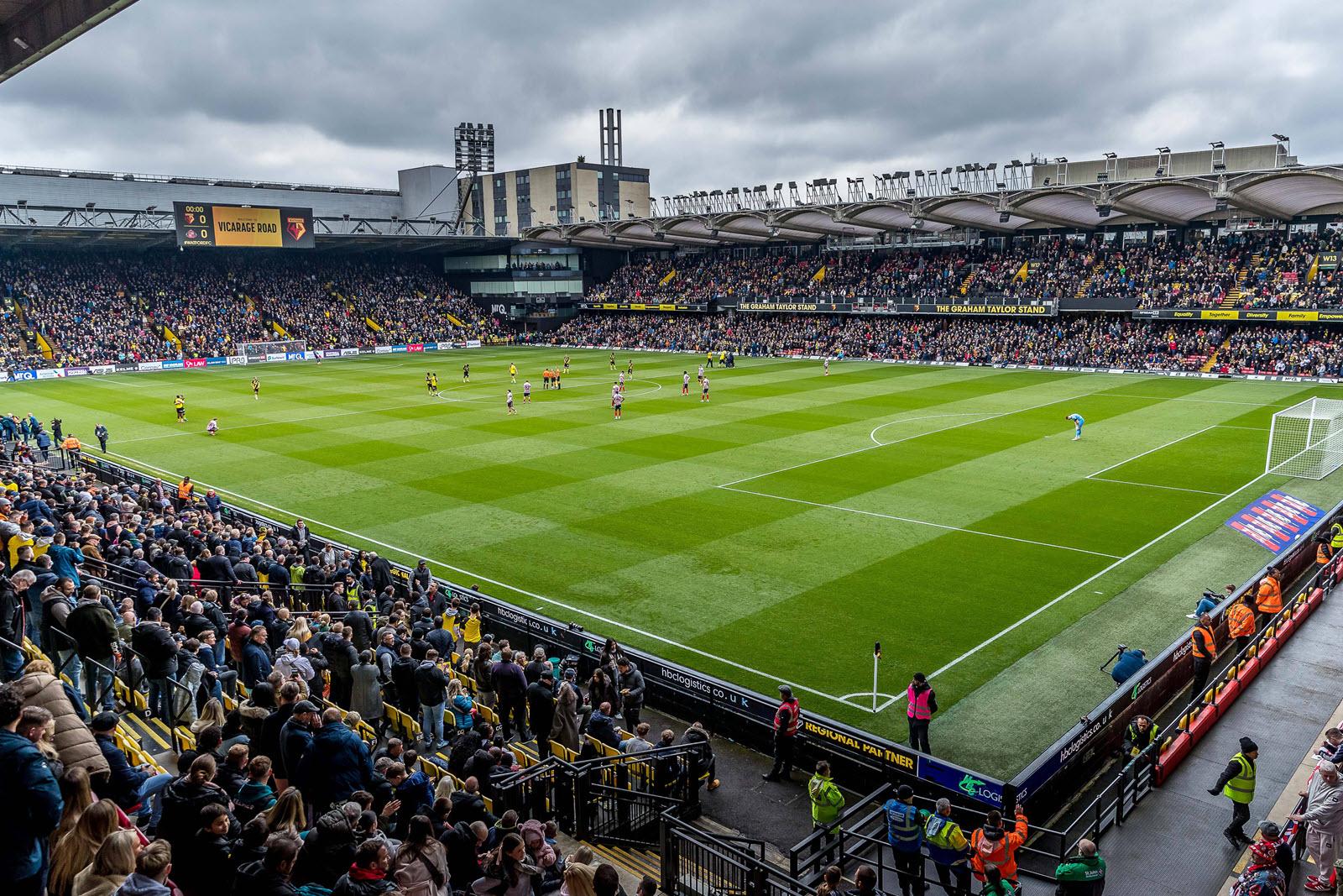 Watford FC Vicarage Road Stadium Watford FC vs Southampton FC