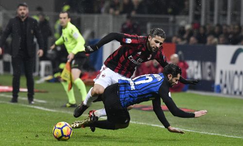 Derby della Madonnina - AC Mailand vs Inter Mailand - eines von vielen Italienischen Fußball Derbys