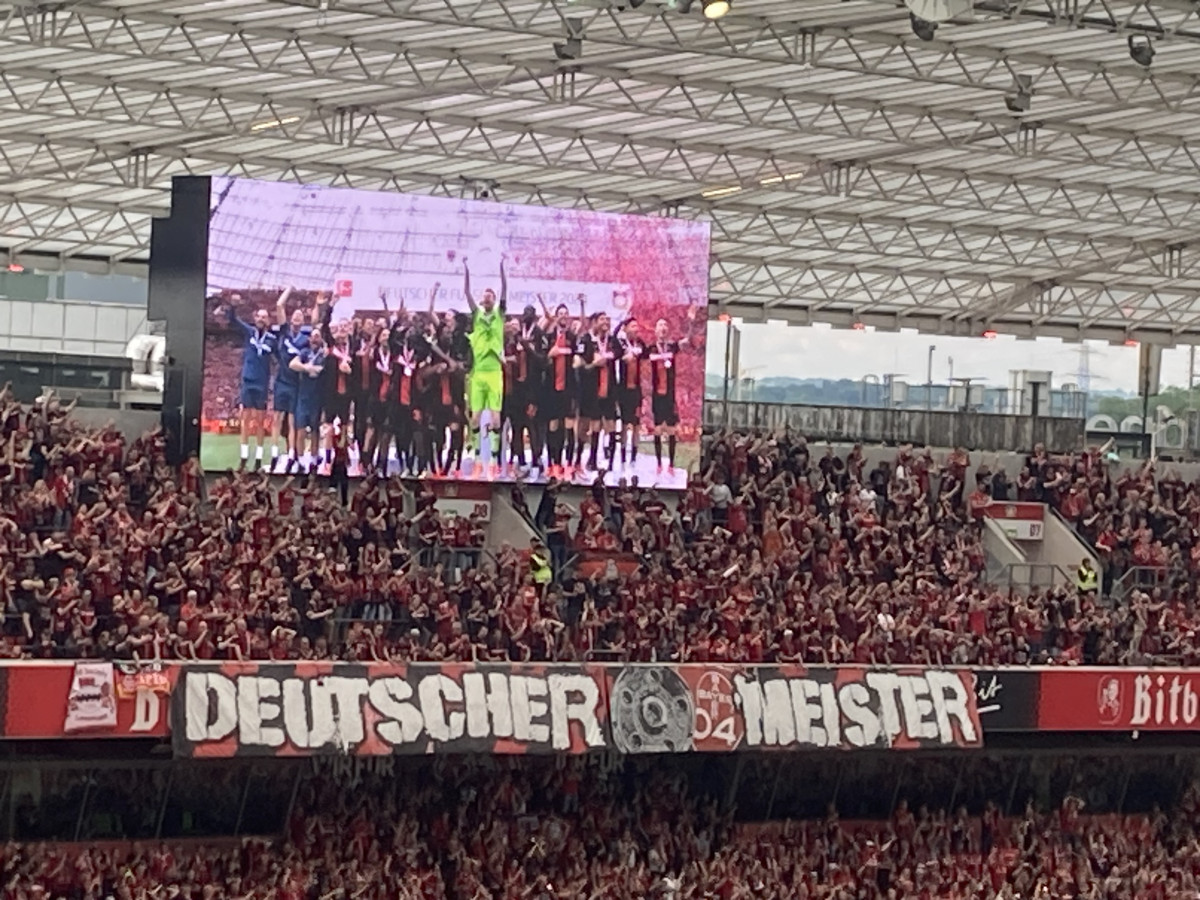 Leverkusen Meisterehrung