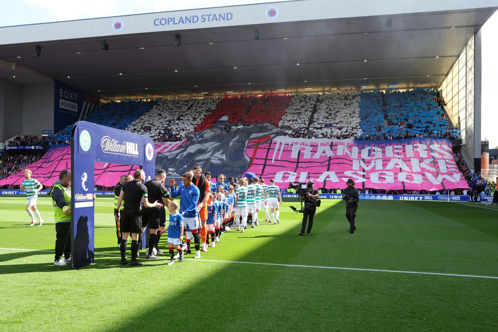 Old Firm Rangers Celtic 0-0