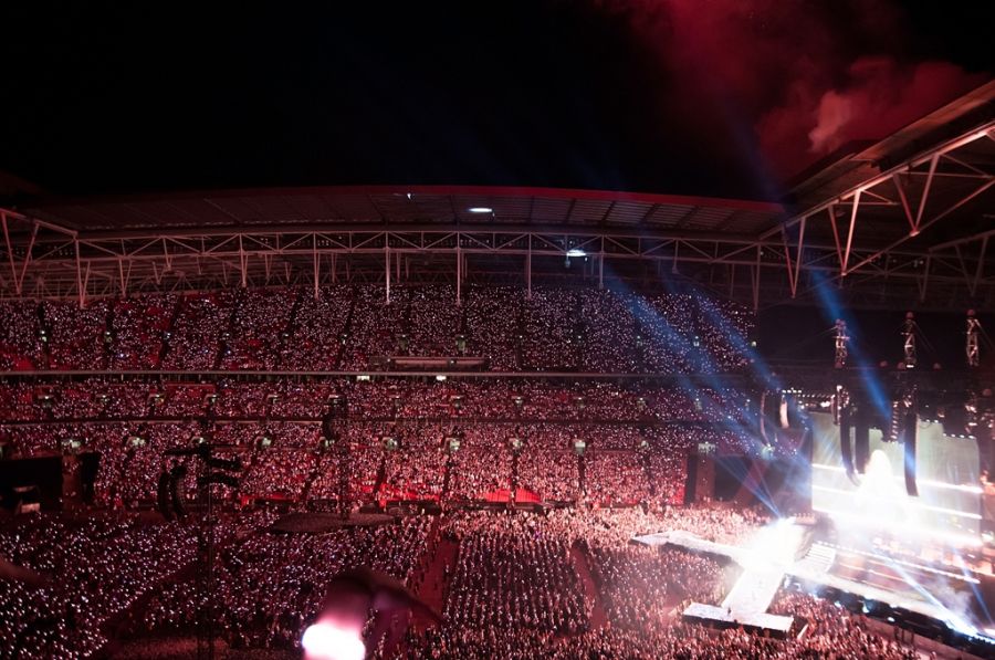 Taylor Swift am 23. Juni 2018 im Londoner Wembley Stadion