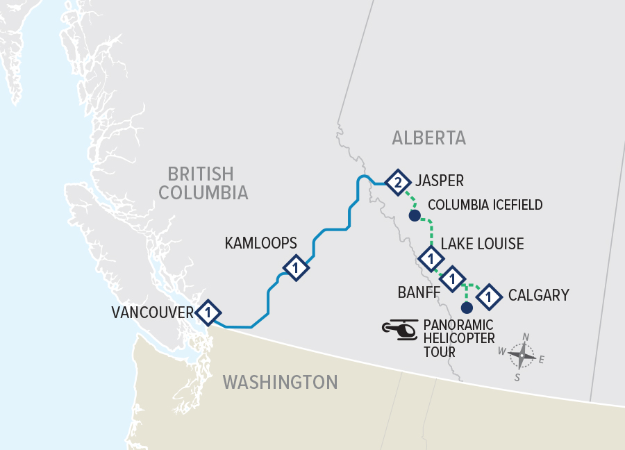 Journey Through The Clouds | Rocky Mountaineer